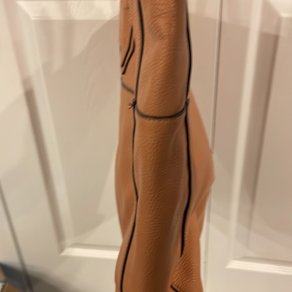 Rebecca Minkoff Leather Shoulder Bag - Beige π§‘ - Picture 6 of 7